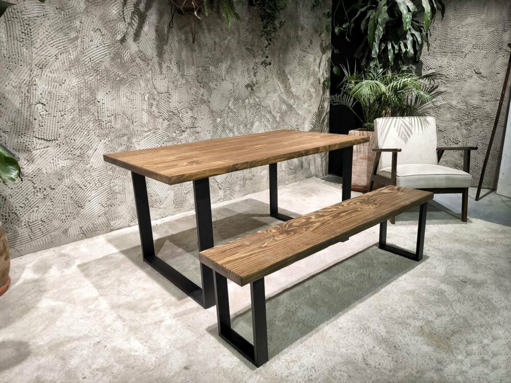 Mesa y banco Selaön – Hornavan