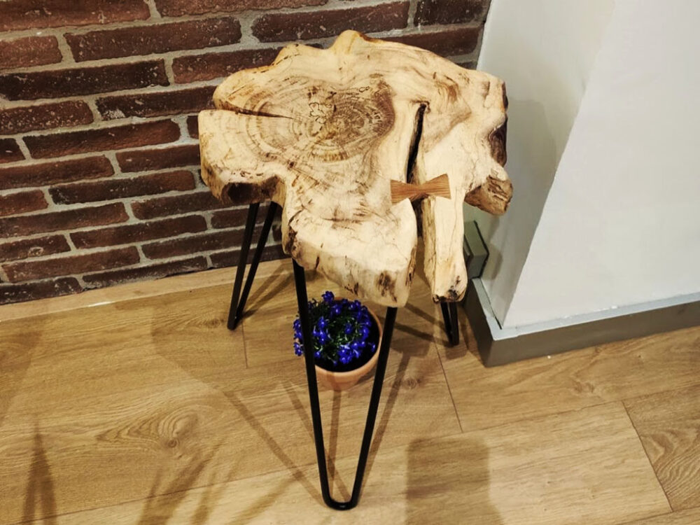 Comprar mesa de madera maciza auxiliar Älgån
