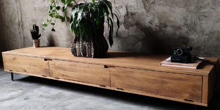 Lee más sobre el artículo Estos muebles de televisión de madera maciza te enamorarán