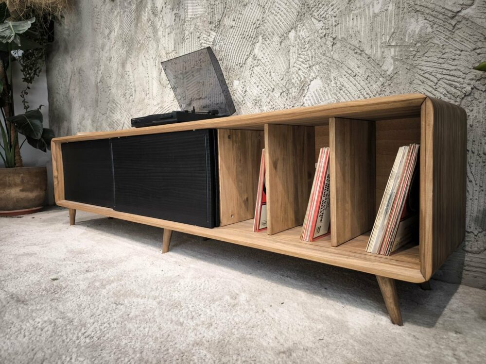 Mueble tocadiscos Nean